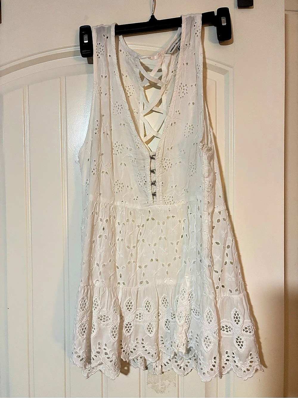 American Eagle Outfitters Eyelet top
